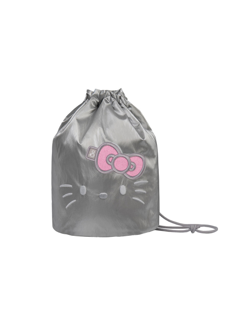 【JOSEPH&STACEY】x HELLO KITTY Sleek String Backpack&Ribbon Sleek String Backpack Hello Kitty White | JOSEPH AND STACEY