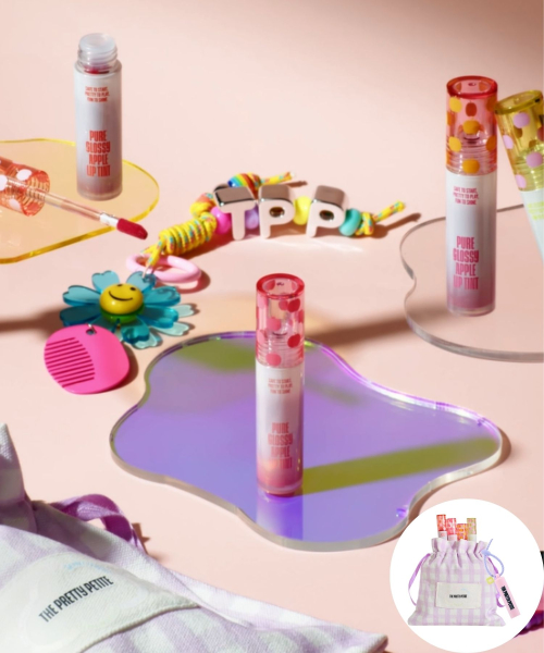 TPP 퓨어글로시 애플립 틴트 3color 선택(파우치 키링증정)