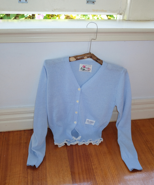 Santorini Cardigan_Sky