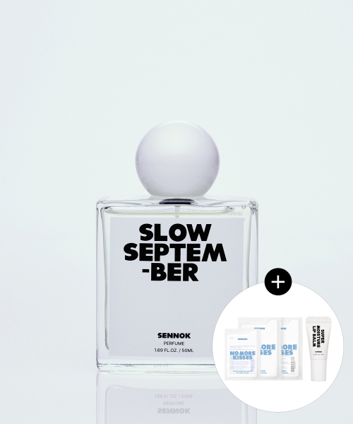 센녹 퍼퓸 슬로우셉템버 50ml+(증정) 슈퍼모이스처립밤+노모키샤쉐3종