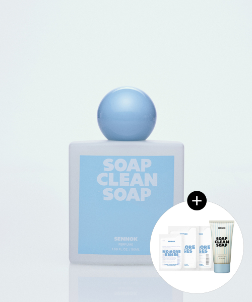 퍼퓸 솝클린솝 50ml+(증정) 샴푸 40ml+노모키샤쉐3종