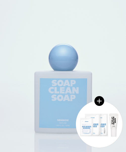 센녹 퍼퓸 솝클린솝 50ml+(증정) 슈퍼모이스처립밤+노모키샤쉐3종