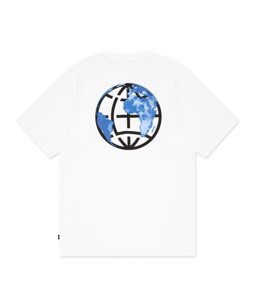엘엠씨() EARTH LOGO RECYCLE TEE white 상품 이미지