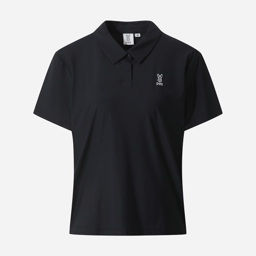 Женское поло Ultra X с коротким рукавом (BLACK)