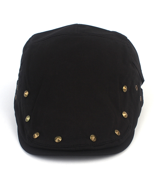 Stud Black Side Belt Huntingcap 헌팅캡