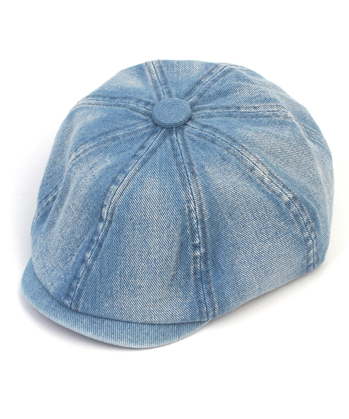 Washing Light Denim Banding Huntingcap 헌팅캡