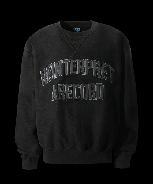 Свитшот Arch Logo Megaweight Reverse Weave, Black