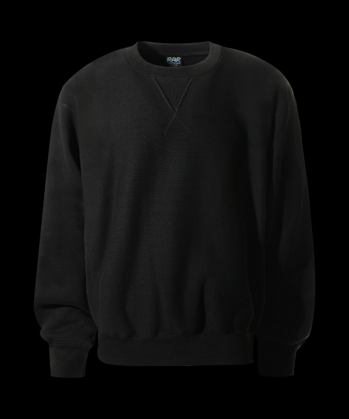 Свитшот Mega Weight Reverse Weave_Black