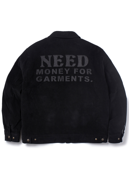 Need Money Quilted Work куртка (BLACK)