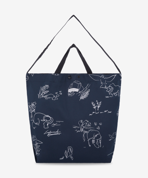 Двусторонняя сумка-тоут Carry All - Navy Animal / QT283CT285