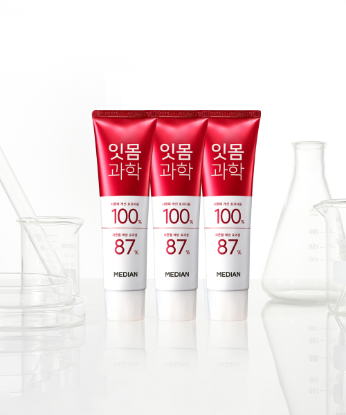 메디안 잇몸과학 치약 스트롱민트 120g 3입