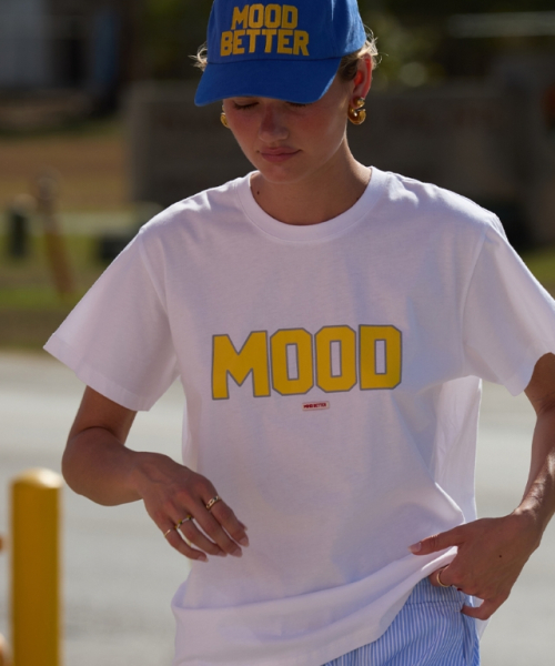 무드베러(MOODBETTER) MOOD STITCH LOGO BASIC FIT T SHIRTS WHITE - 사이즈 & 후기 | 무신사