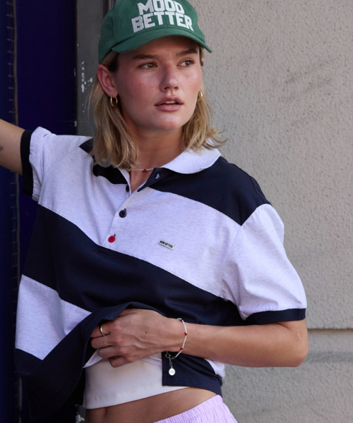 무드베러(MOODBETTER) 48 RUGBY VINTAGE T SHIRTS NAVY WHITE MELANGE - 사이즈 & 후기 | 무신사