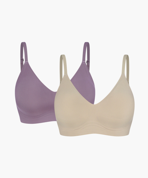 에이치덱스() [SET] 볼륨 심리스 슬림업 브라 2팩 상품 이미지