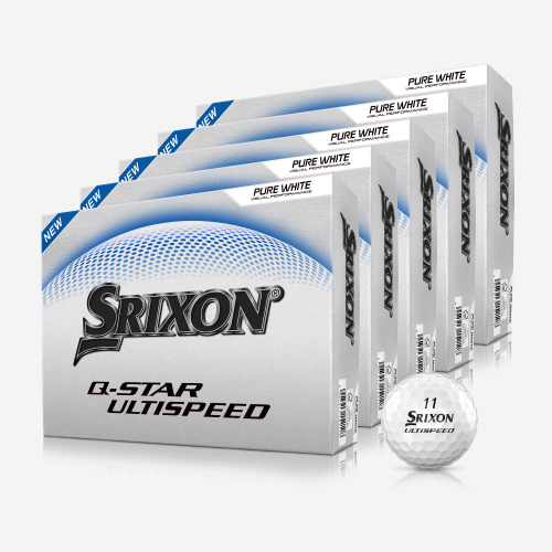 [5dz 60Balls]Q-STAR TOUR ULTISPEED 3PC GOLF BALL