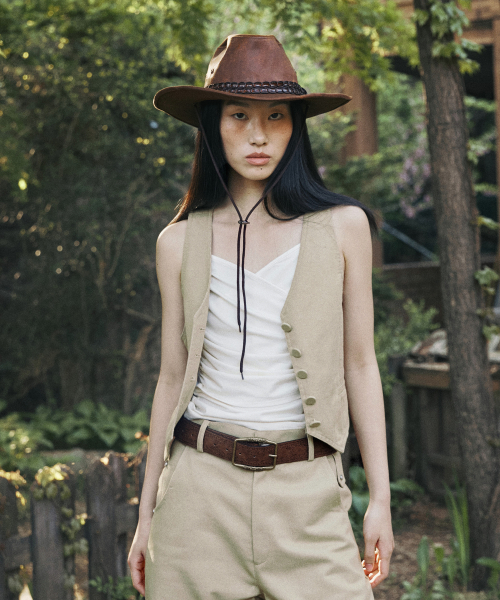 WESTERN VEST BEIGE