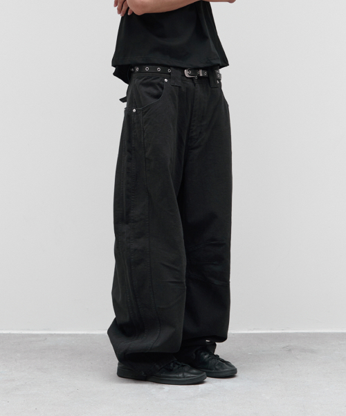 Technical Curved Jeans