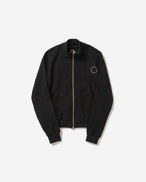 Horseshoe zip-up jacket / Black
