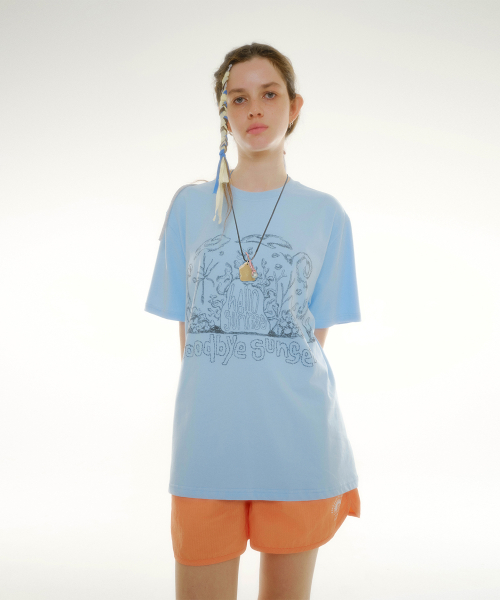 【HELLO SUNRISE】 HS x ETCblank Under The Sea Tee /追跡付 HELLO SUNRISE】 HS x ETCblank Under The Sea Tee /追跡付