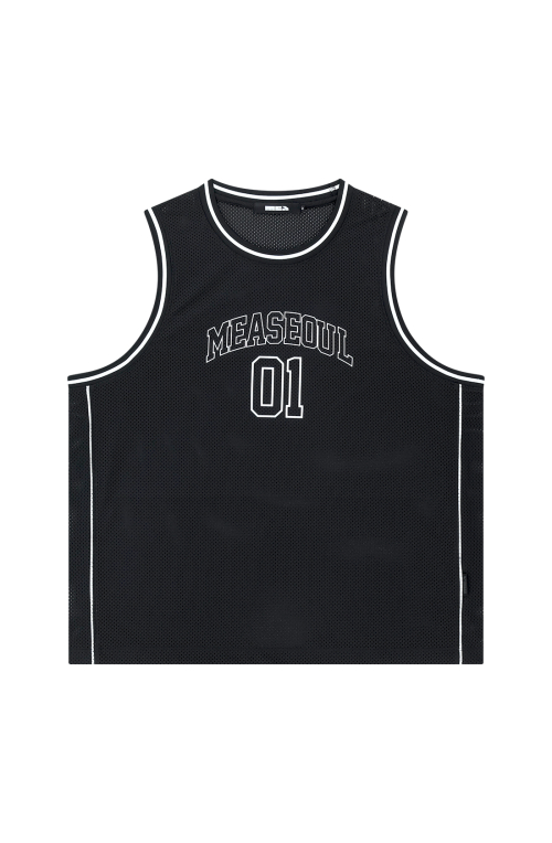 01 MESH TANK TOP [BLACK]
