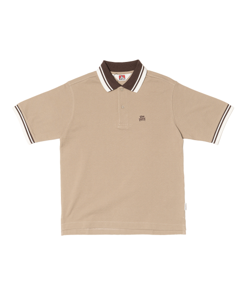 Кроп-поло White Label Sand Beige [Regular Fit]