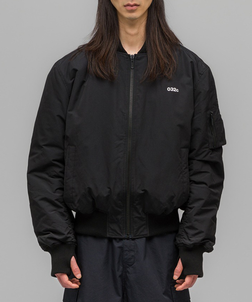 (U) Guest List Classic Bomber куртка Black