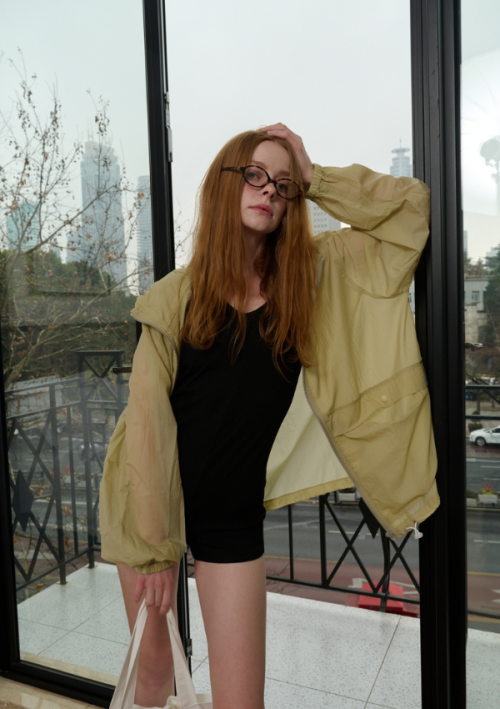 Somemood wind breaker_light khaki
