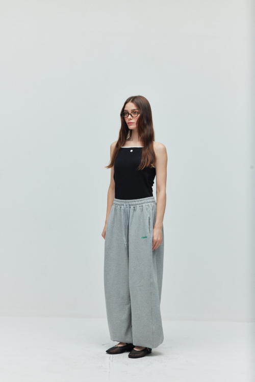 Rose ribbed top_black