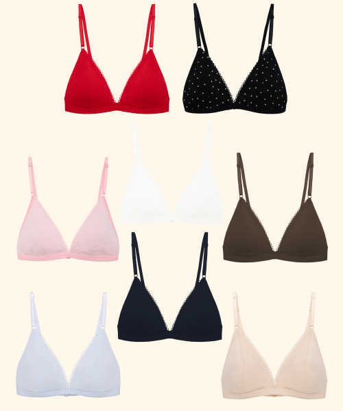 [8 color] Ivy Bralette