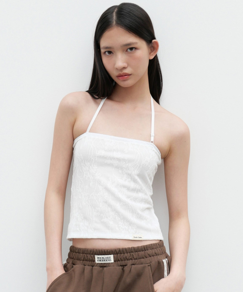 Lumi Lace Tube Top - White