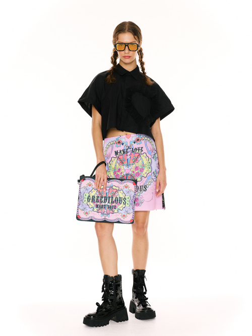 Greedilous Western Pouch clutch