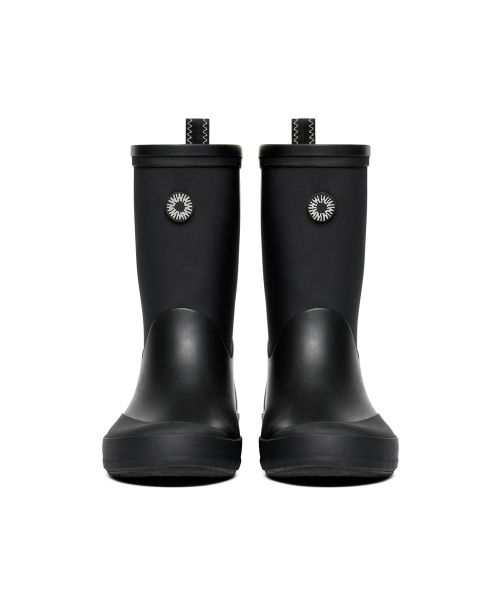 락피쉬웨더웨어() [X 999HUMANITY] SHINY EBBY RAIN BOOTS(MIDDLE) - BLACK 상품 이미지