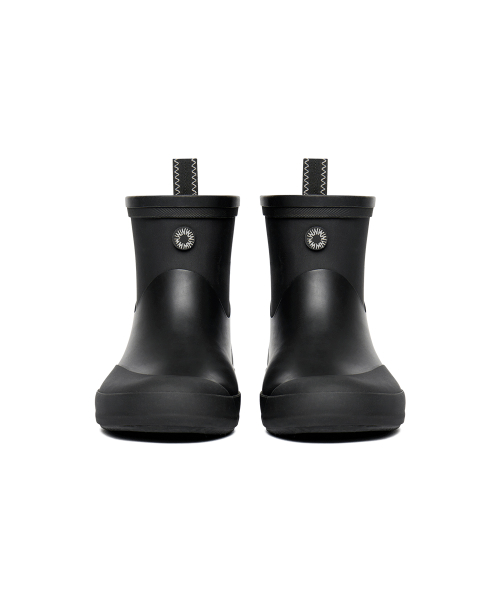 락피쉬웨더웨어() [X 999HUMANITY] SHINY EBBY RAIN BOOTS(SHORT) - BLACK 상품 이미지