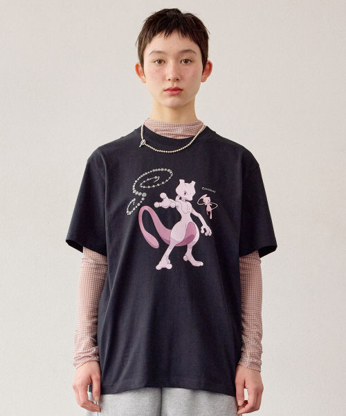 【COVERNAT】 Pokemon Balance Cool Cotton T-shirt White Pokemon Balance Cool Cotton T-Shirt White - 커버낫