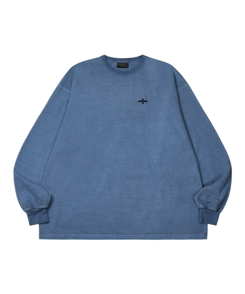 P.Crusades long sleeve _ Smoke blue