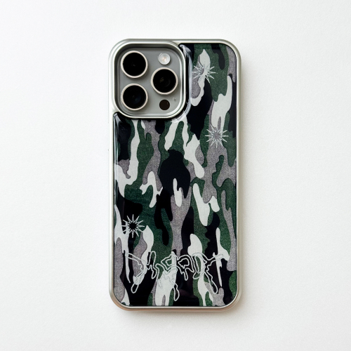 [메모리즈바운더리] Sharpburst Camouflage Phone Case (SV_Green) SB_Camo_SVGreen 