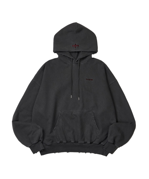P. valiant piercer hood _ Dark gray
