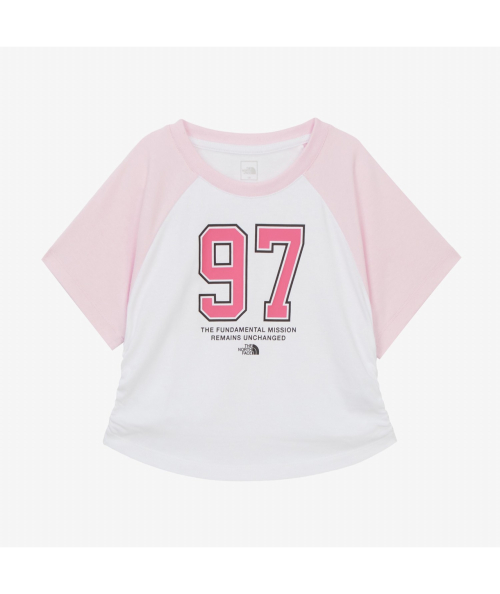 노스페이스 키즈() 걸즈 앤 그루브 반팔 라운드 티 NT7UR10S_WHT 상품 이미지