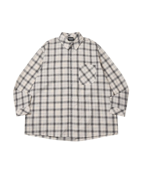 Vintage Gemstone check shirt _ Off White