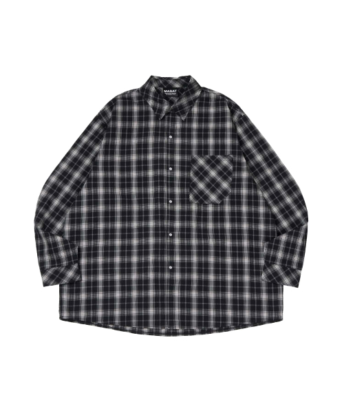 Vintage Gemstone check shirt _ Black
