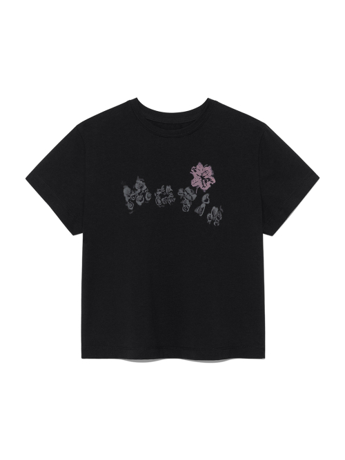 Tシャツ・カットソー Matin Kim BUBBLY GRAPHIC PRINTING TOP 5BJH1558 MUSINSA公式 | MATIN KIM BUBBLY GRAPHIC PRINTING TOP IN LIGHT