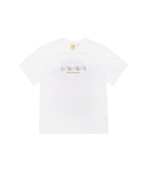 헬로 선라이즈(HELLO SUNRISE) HS Travelling Horse Tee _White