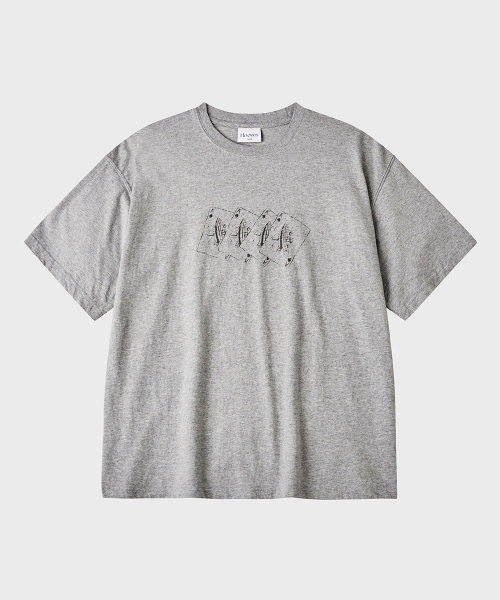 Ace gfx crop 1/2 tee серый