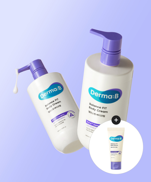 더마비() 밸런스핏 바디 크림 380ML X 2개 (증정 밸런스핏 바디세럼30ML) 상품 이미지