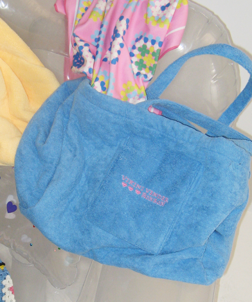 Rrxvv terry beach bag мягкий синий