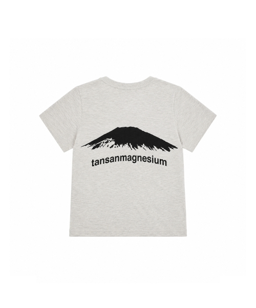 Mountain W Tee in Ivory