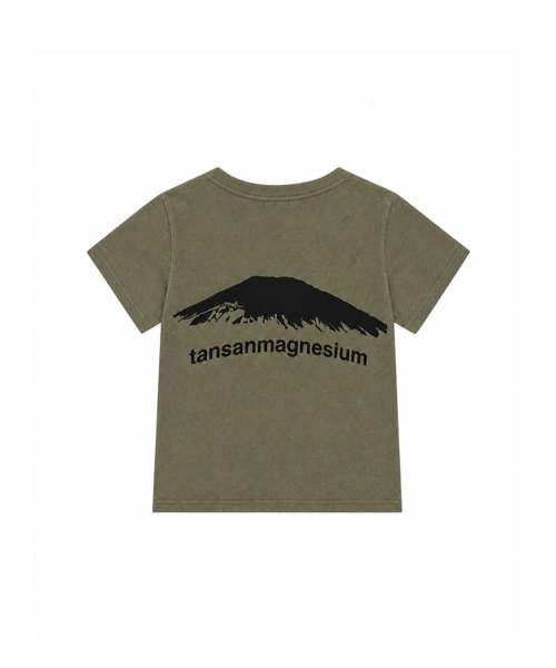 Mountain W Tee in Khaki