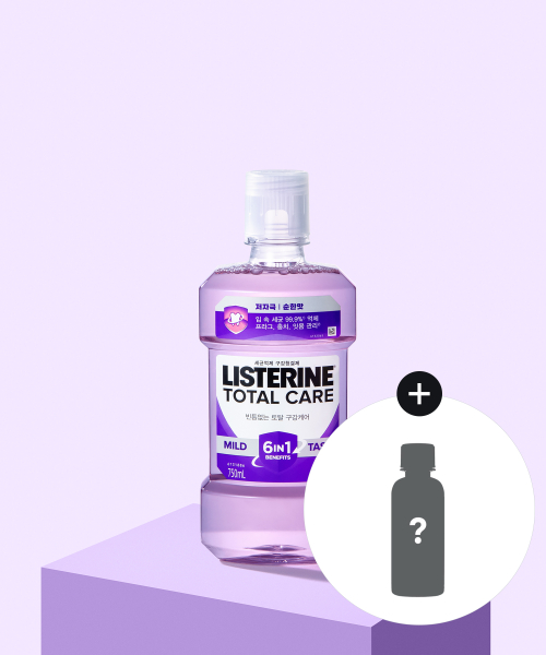 리스테린() 토탈케어 마일드 250mlx4+(증) 100ml 랜덤1개(마일드) 상품 이미지