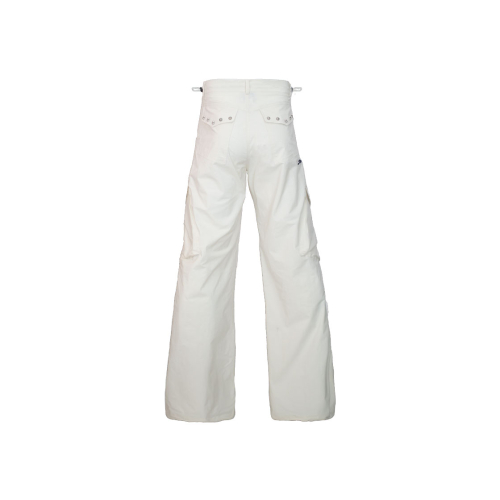 탄산마그네슘() 나일론 와이드 카고 팬츠 아이보리 상품 이미지