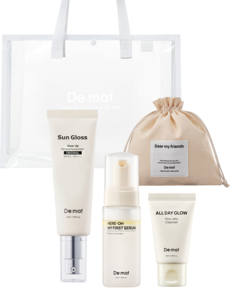 디마프() Summer Pouch(Sunscreen Original + First Serum + Jelly Cleanser)+ 비치백 상품 이미지